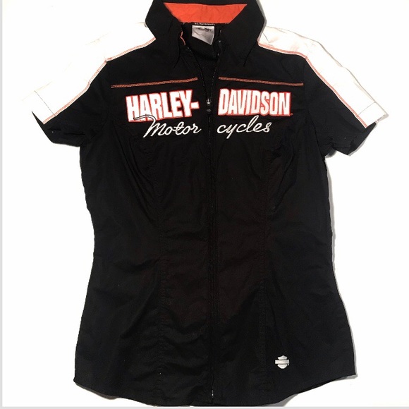 Harley-Davidson Tops - Harley Davidson Zip Up Top XS